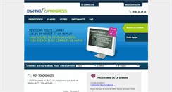 Desktop Screenshot of channelprogress.net